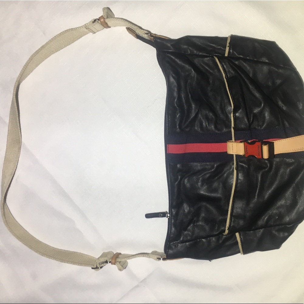 Tommy Hilfiger over the shoulder bag black womens
